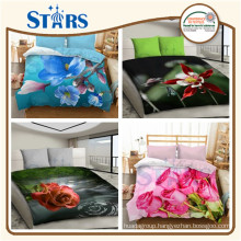 GS-XHY P175 Wholesale china made polyester flower pretty bedding set